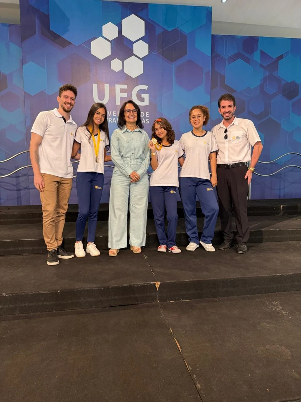 Visita à Universidade Federal de Goiás